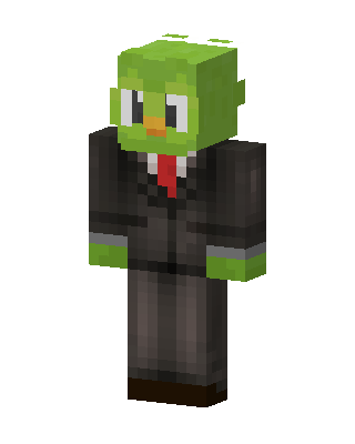 Duolingo Owl Suit Minecraft skin