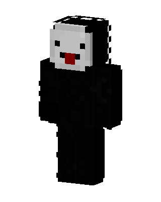Black Villain Minecraft mob skin