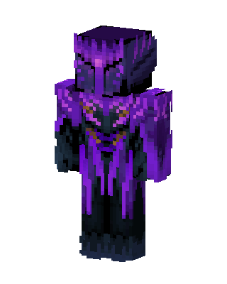 Void Warlock skin, 3D preview