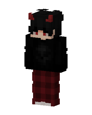 Crimson Imp Minecraft skin