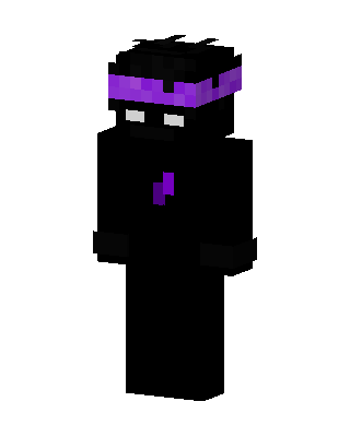 Ender Headband Minecraft skin