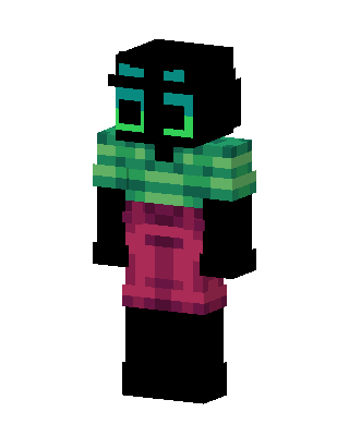 Neon Shadow skin, 3D preview