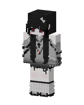 Gothic Angel skin, 3D preview