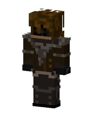 Hooded Wanderer skin, 3D preview