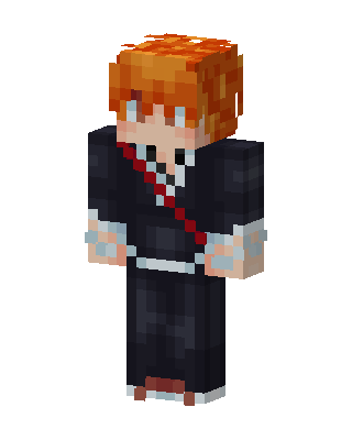 Ichigo Kurosaki Minecraft skin