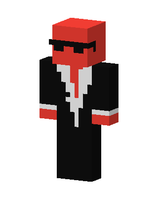 Red Agent skin, 3D preview