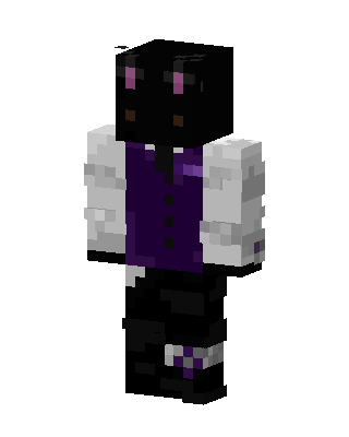 Black Suit Boy Minecraft goth skin