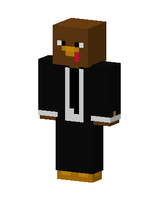 Black Suit Minecraft black skin