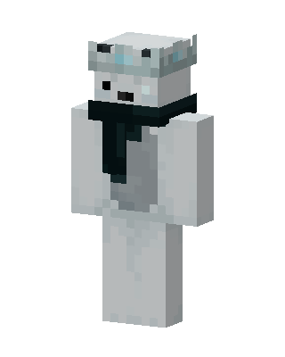 White Holiday Minecraft skin