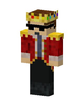 Cool Sunglasses King Minecraft skin