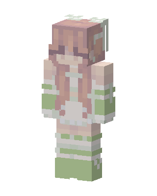 Pastel Maid skin, 3D preview