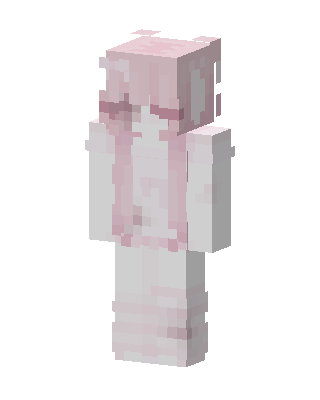 White Cutie Girl Minecraft white skin