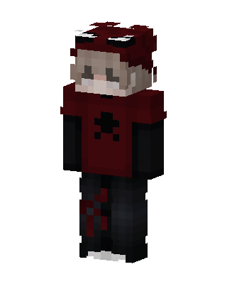 Red Player Boy skin, 3D preview