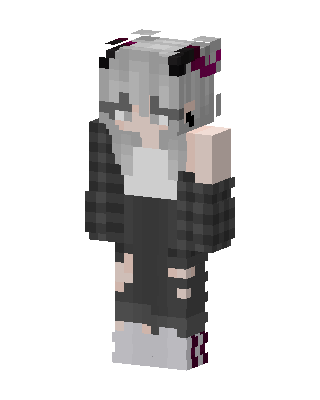 Grunge Kitty skin, 3D preview