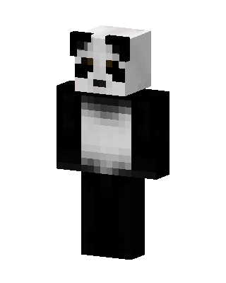 Panda Costume Minecraft skin