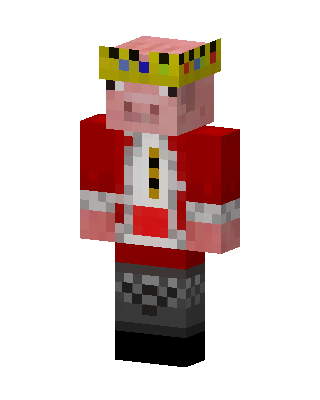 Technoblade skin, 3D preview