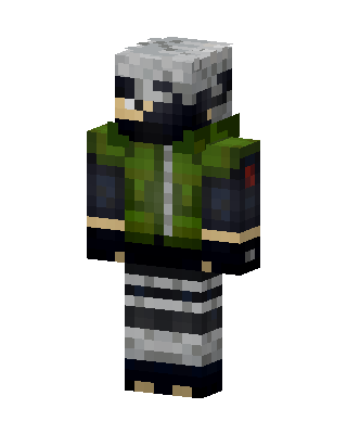 Kakashi Hatake skin, 3D preview
