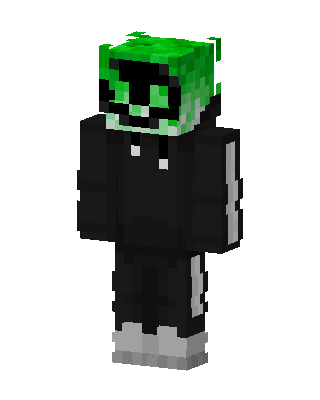 Black Hoodie Boy Minecraft skin
