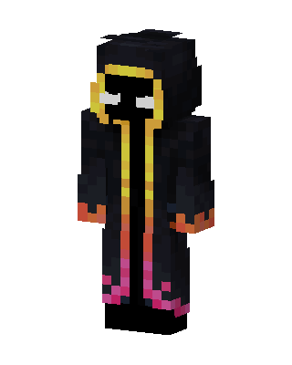 Sunset Robe skin, 3D preview