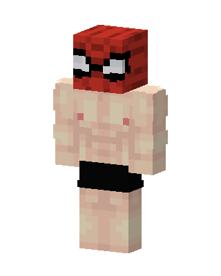 Pink Gamer Boy skin, 3D preview
