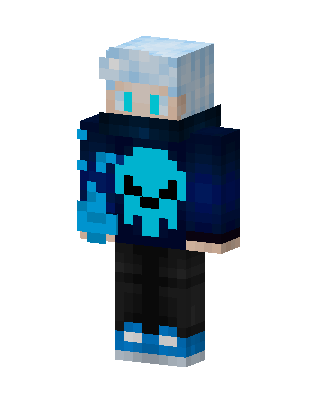 Frost Ghost Minecraft skin