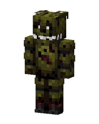 Springtrap skin, 3D preview
