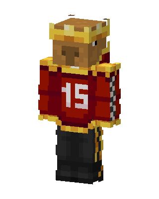 Capybara Football King Minecraft skin