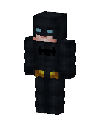 Batman skin, 3D preview