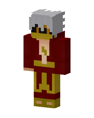 Shazam skin, 3D preview