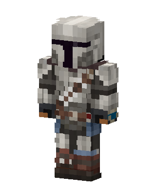 The Mandalorian skin, 3D preview