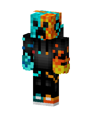 Fire And Ice skin, 3D preview