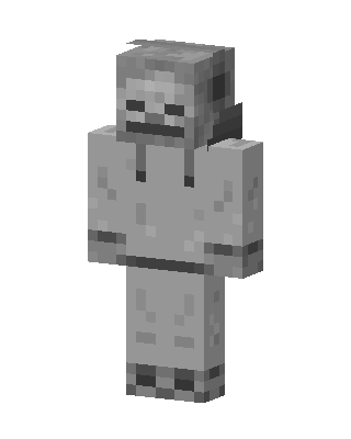 Skeleton Hoodie skin, 3D preview