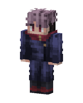 Blue Student Boy Minecraft skin