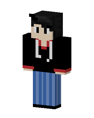 Striped Pants Hoodie Minecraft skin