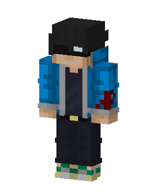 Blue Player Boy Minecraft blue skin