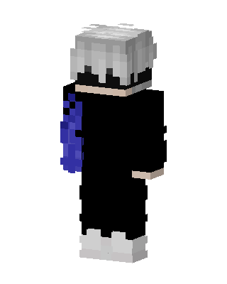 Shadow Blue Arm skin, 3D preview
