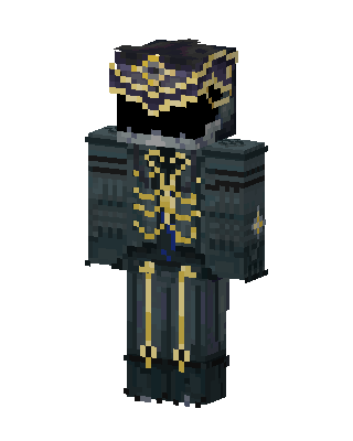 Gilded Sentinel skin, 3D preview