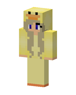 Duck Onesie skin, 3D preview