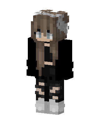 Shadow Bear Girl skin, 3D preview