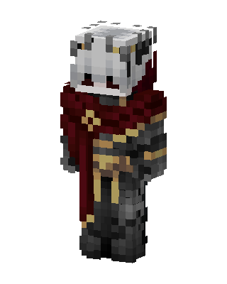 Crimson Knight Minecraft skin