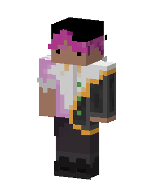 Pink Hair Rebel skin, 3D preview