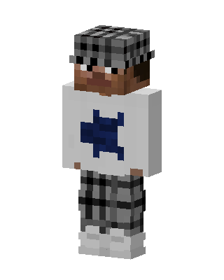 Plaid Streetwear skin, 3D preview