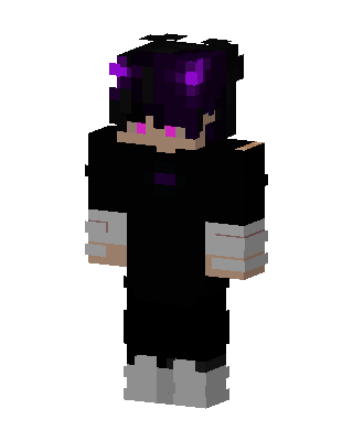 Ender Boy skin, 3D preview