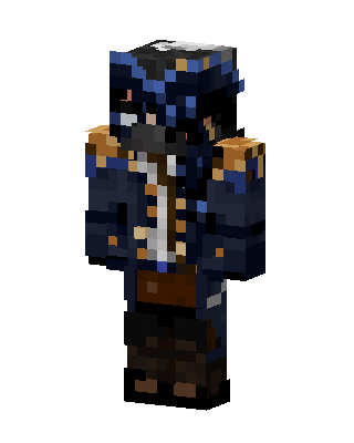 Blue Knight Boy Minecraft skin
