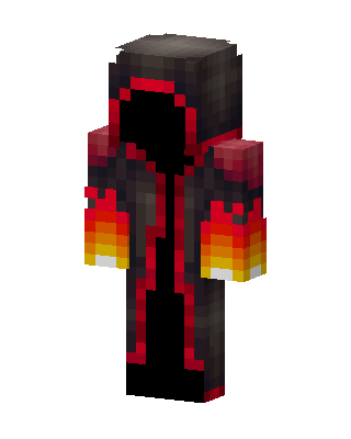 Black Villain Boy skin, 3D preview