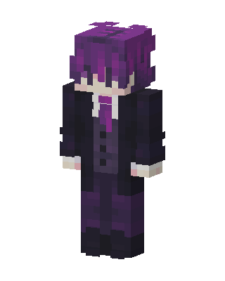 Violet Gentleman Minecraft purple skin
