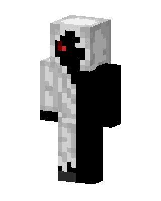 White Mob skin, 3D preview