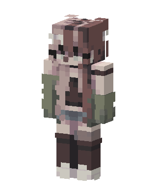 Mocha Moss skin, 3D preview