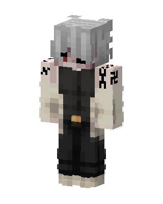 White Emo Boy Minecraft skin
