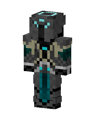 Deep Dark Knight Minecraft skin
